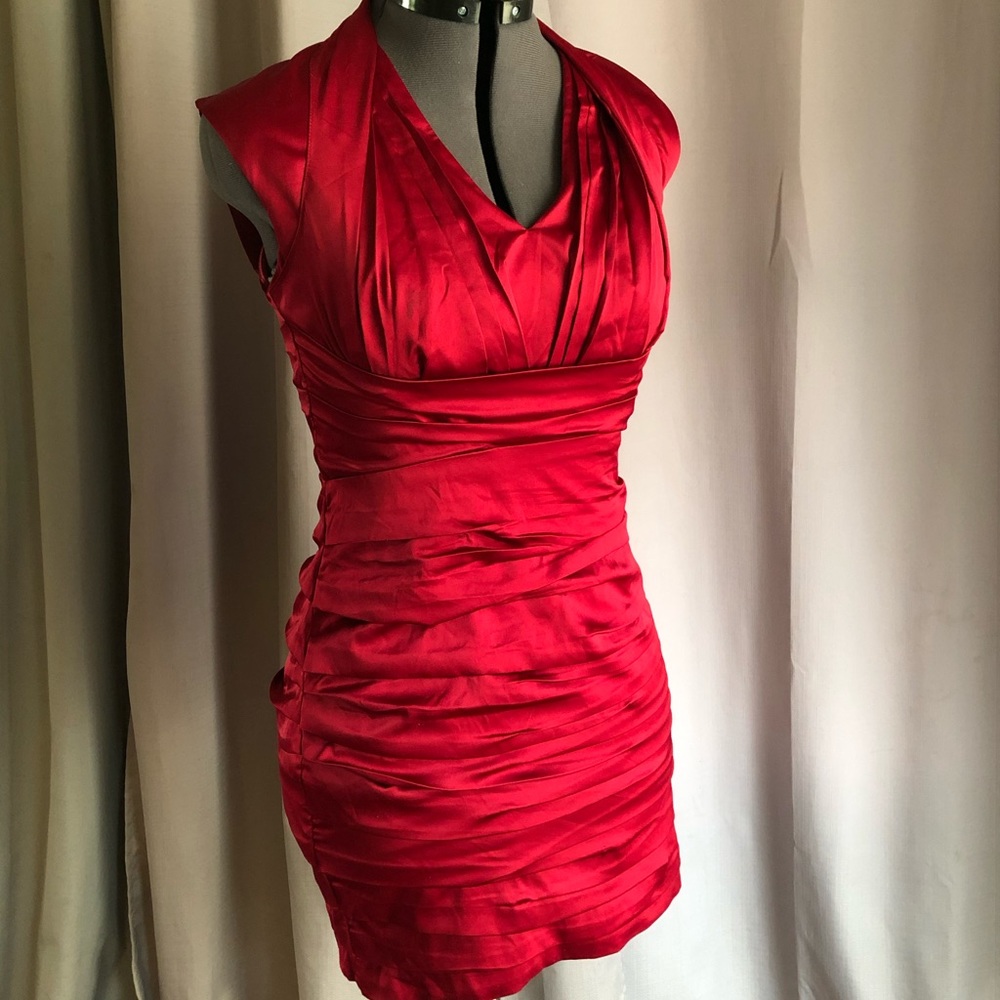 Red Cocktail Dress